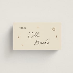 Foil-Pressed Place Cards