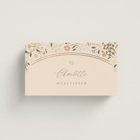 Foil-Pressed Place Cards
