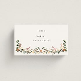 Foil-Pressed Place Cards