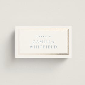 Foil-Pressed Place Cards