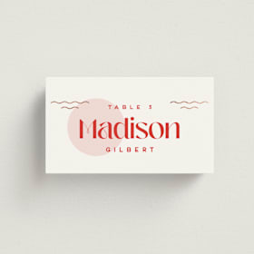 Foil-Pressed Place Cards