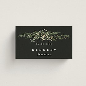 Foil-Pressed Place Cards