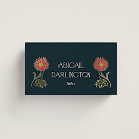 Foil-Pressed Place Cards