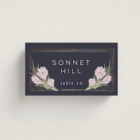 Foil-Pressed Place Cards