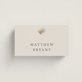Foil-Pressed Place Cards