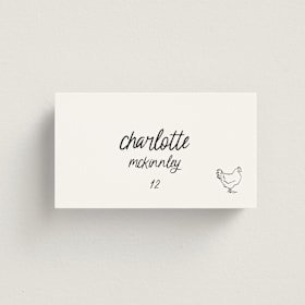 Place Cards - Chicken