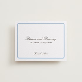 Letterpress Reception Cards