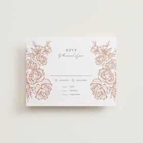 Letterpress RSVP Cards