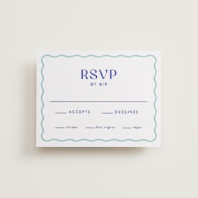 Letterpress RSVP Cards