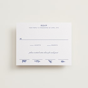 Letterpress RSVP Cards