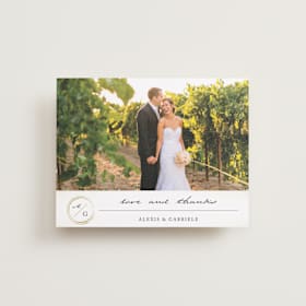 Wedding Thank You Cards