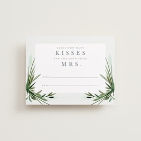 Bridal Shower Insert Cards