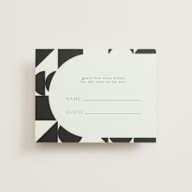 Bridal Shower Insert Cards