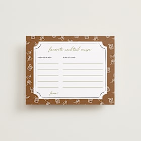 Bridal Shower Insert Cards