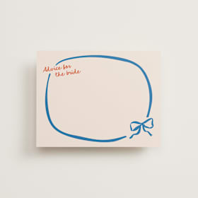 Bridal Shower Insert Cards