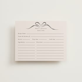 Bridal Shower Insert Cards