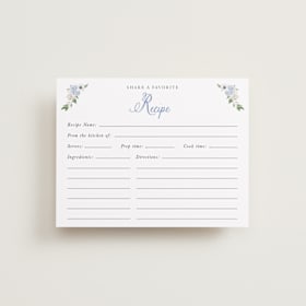 Bridal Shower Insert Cards