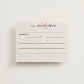 Bridal Shower Insert Cards
