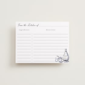 Bridal Shower Insert Cards