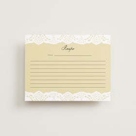 Bridal Shower Insert Cards
