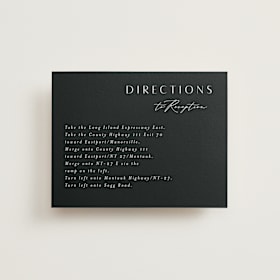 Direction Cards