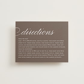Direction Cards