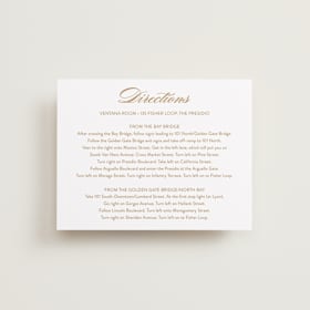 Direction Cards