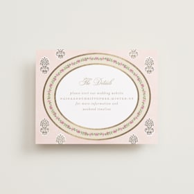 Foil-Pressed Direction Cards
