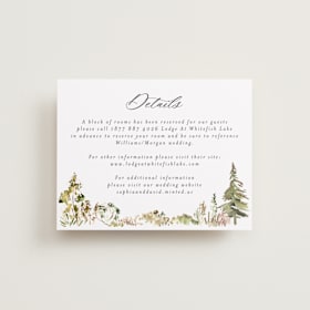 Foil-Pressed Direction Cards
