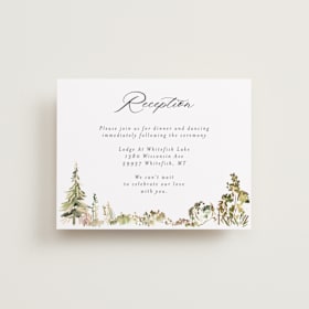 Foil-Pressed Reception Cards