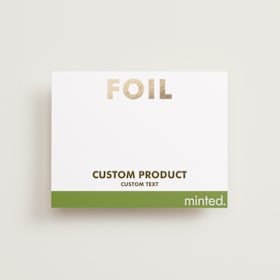 Foil-Pressed Reception Cards