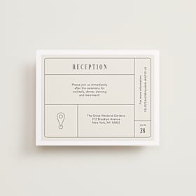 Reception Cards