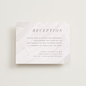 Reception Cards
