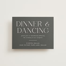 Reception Cards
