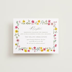 Reception Cards