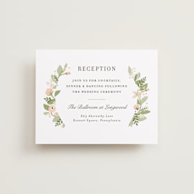 Reception Cards