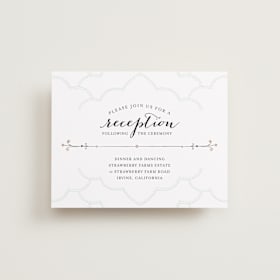 Reception Cards