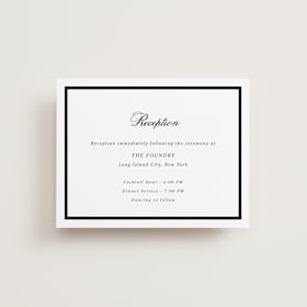 Reception Cards