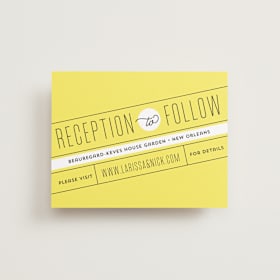 Reception Cards