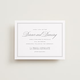 Reception Cards