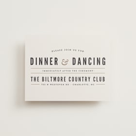 Reception Cards