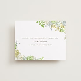 Reception Cards