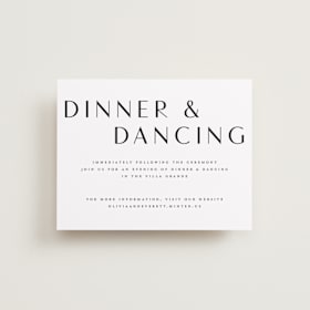 Reception Cards