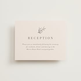 Reception Cards