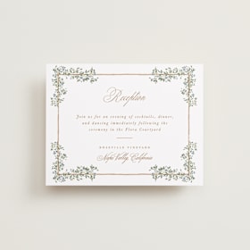 Reception Cards