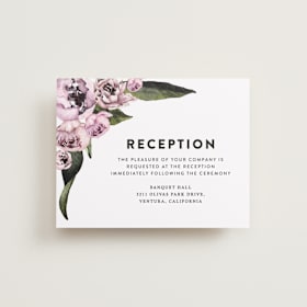 Reception Cards