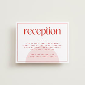Reception Cards