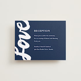 Reception Cards