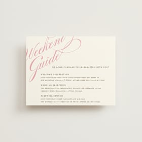 Reception Cards