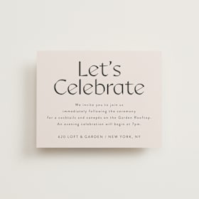 Reception Cards